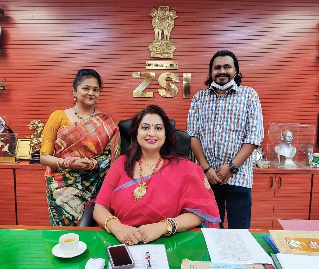 Professional meeting at the Zoological Survey of India